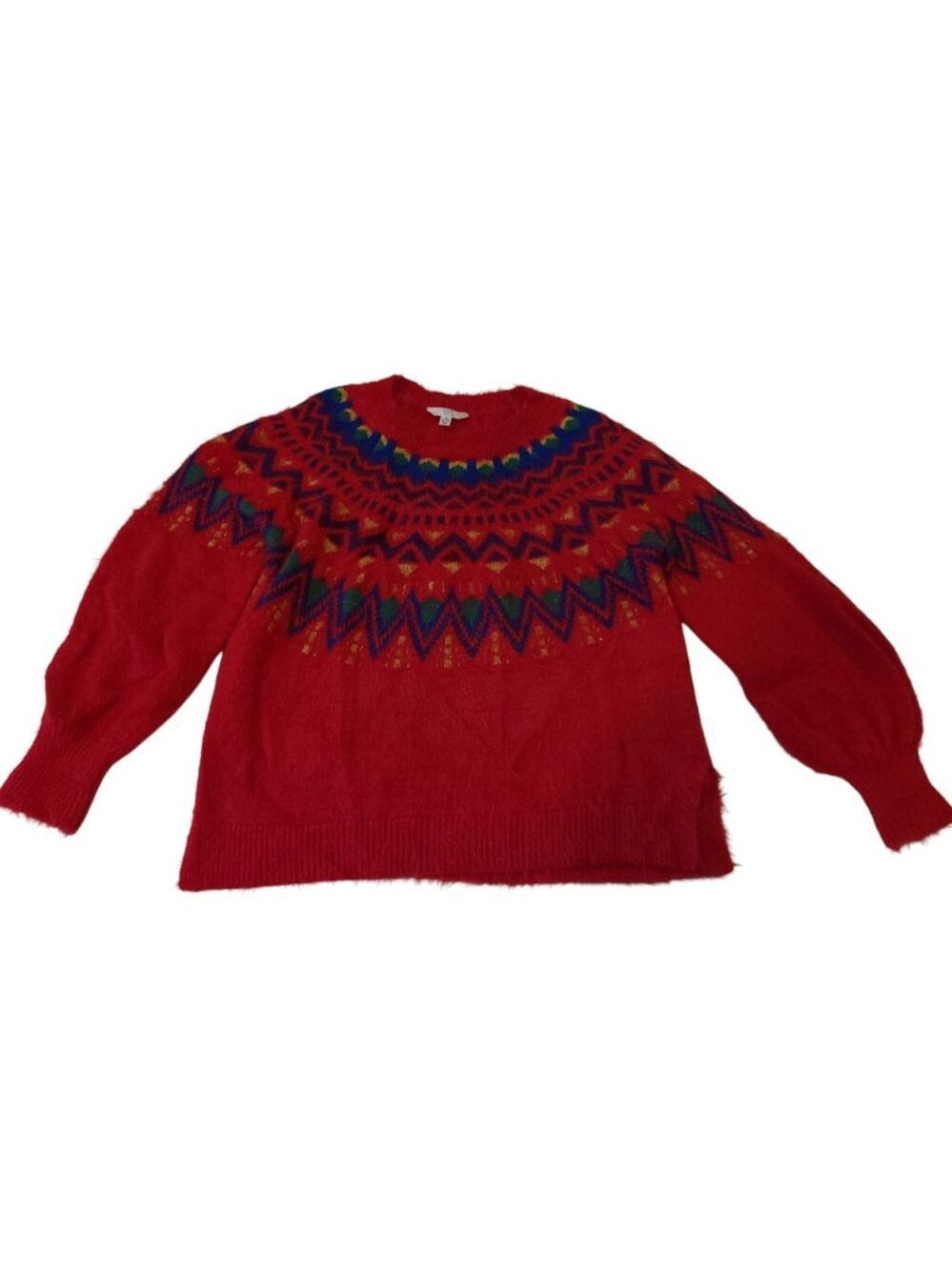 Time and Tru Red Women's Sweater Size M - Picture 2 of 8